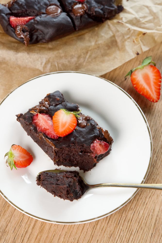 Fit Brownie z banánů