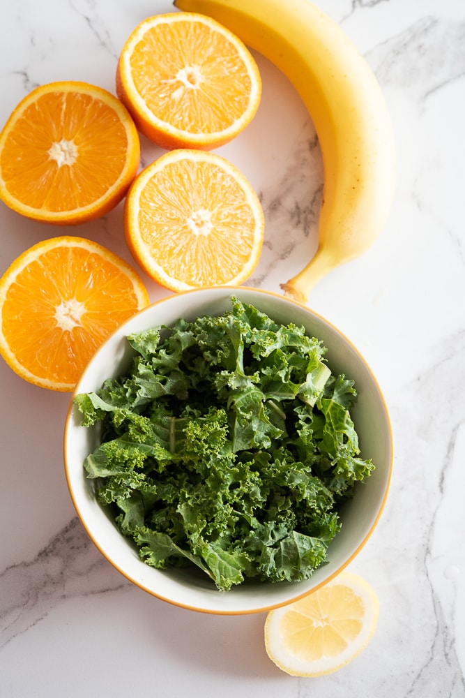 Smoothie s receptem kale