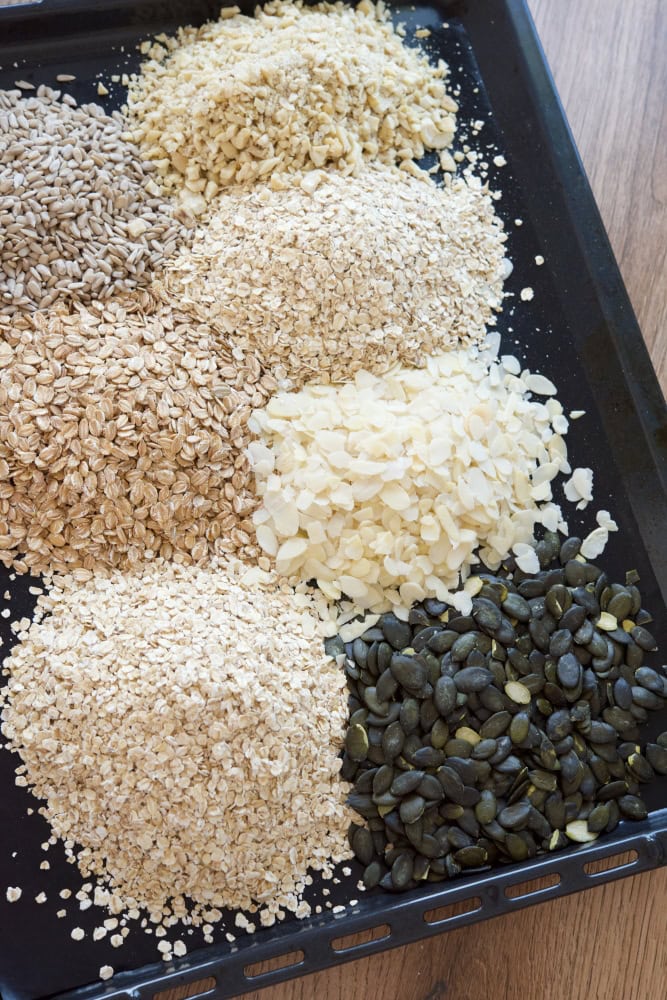 Ingredience pro domácí müsli