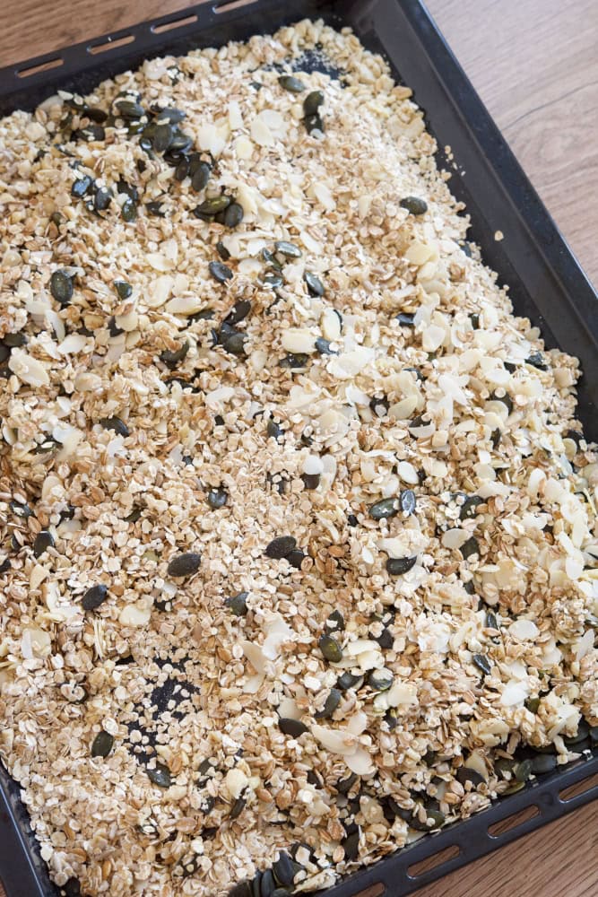 Soulad s ingrediencemi pro domácí müsli