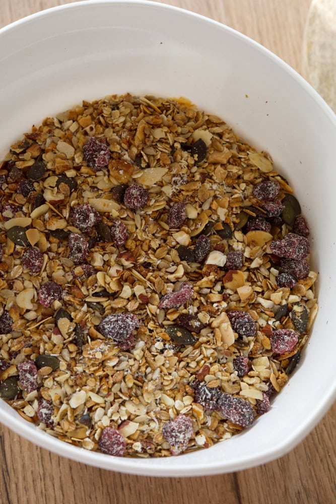 Míchání domácích müsli