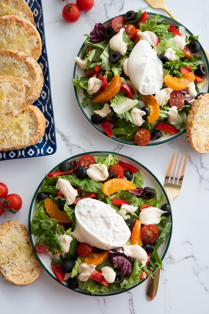 Recept na salát Burrata