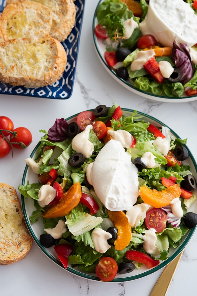 Recept na salát Burrata