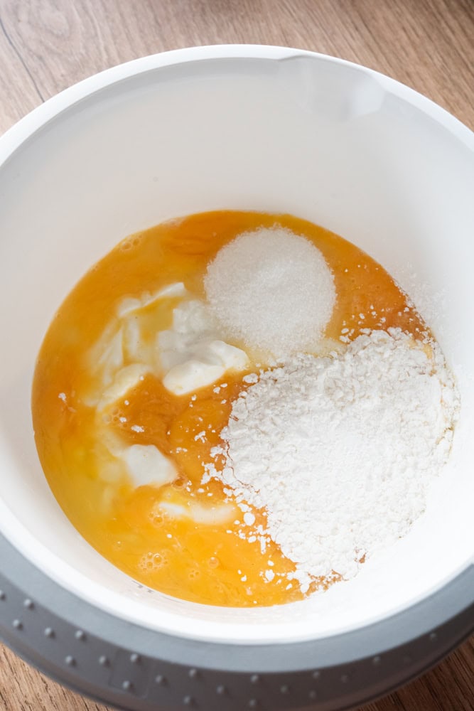 Skyr s vejcem, pudink a xylitol
